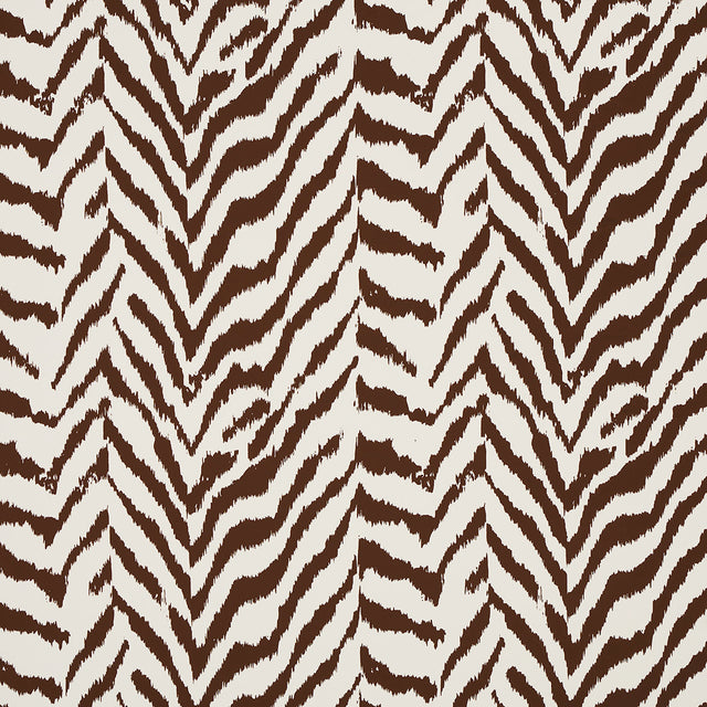 Schumacher Quincy Cocoa Wallpaper - Eade's Wallpaper
