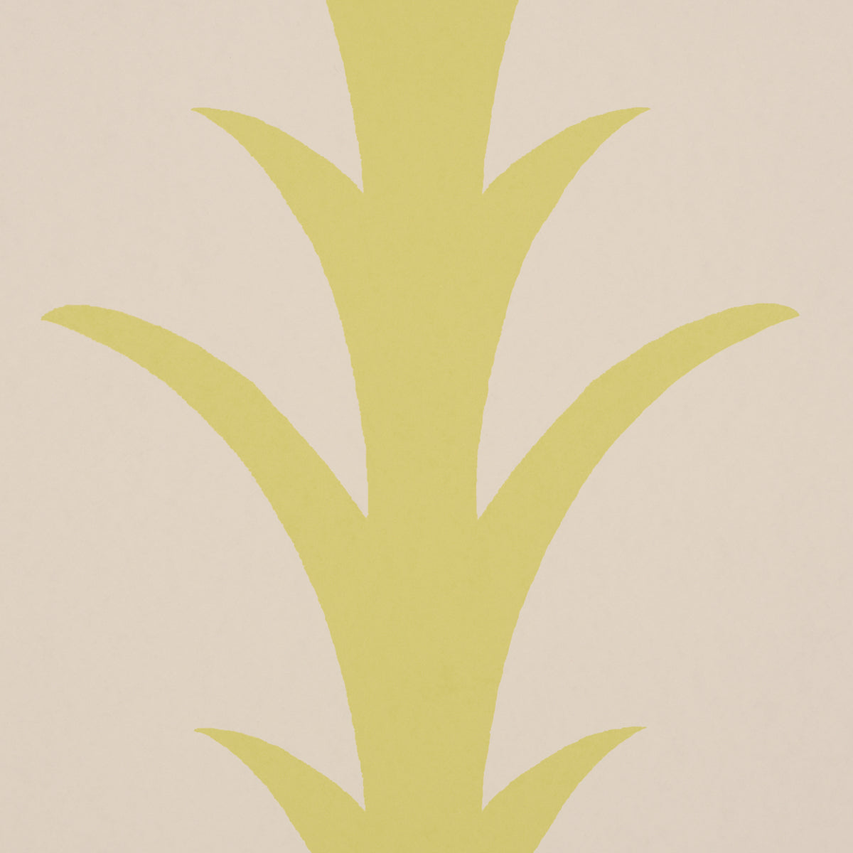 Schumacher 5014775 ACANTHUS STRIPE in SOLEIL ON SAND Wallpap