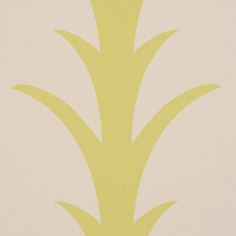 Schumacher 5014775 ACANTHUS STRIPE in SOLEIL ON SAND Wallpap