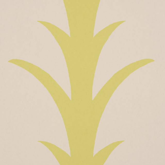 Schumacher 5014775 ACANTHUS STRIPE in SOLEIL ON SAND Wallpap