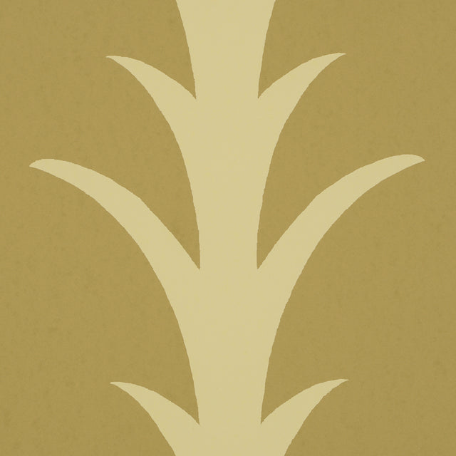 Schumacher 5014777 ACANTHUS STRIPE in ANIS ON CHARTREUSE Wal