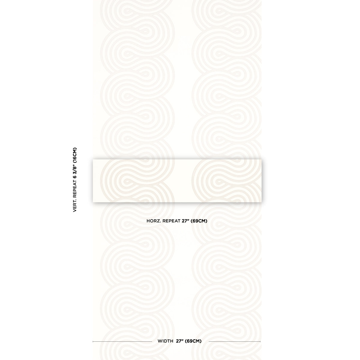 Schumacher Giraldi Pumice Wallpaper