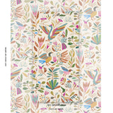 Schumacher Canopy Multi Birds Wallpaper