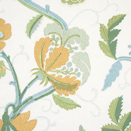 Schumacher 5014860 INDALI in CITRON & MINERAL Wallpaper - SC