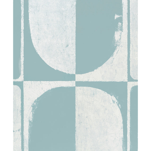 Schumacher The Cloisters Panel Set Soft Blue Wallpaper - Eade's Wallpaper