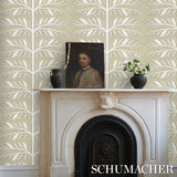 Schumacher Thistle Neutral Wallpaper - Eade's Wallpaper