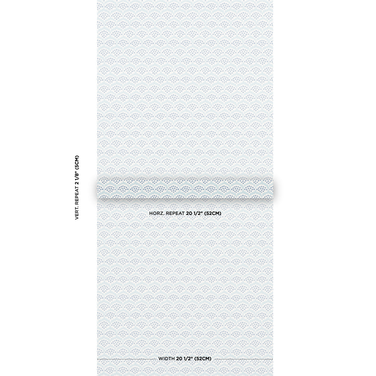 Schumacher Pollen Delft Wallpaper - Eade's Wallpaper