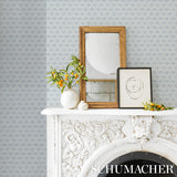 Schumacher Pollen Delft Wallpaper - Eade's Wallpaper