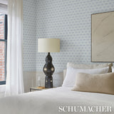 Schumacher Pollen Delft Wallpaper - Eade's Wallpaper
