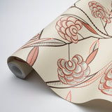Schumacher Jacob'S Tree Old Rose Wallpaper