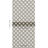 Schumacher Maize Black & Cream Wallpaper - Eade's Wallpaper