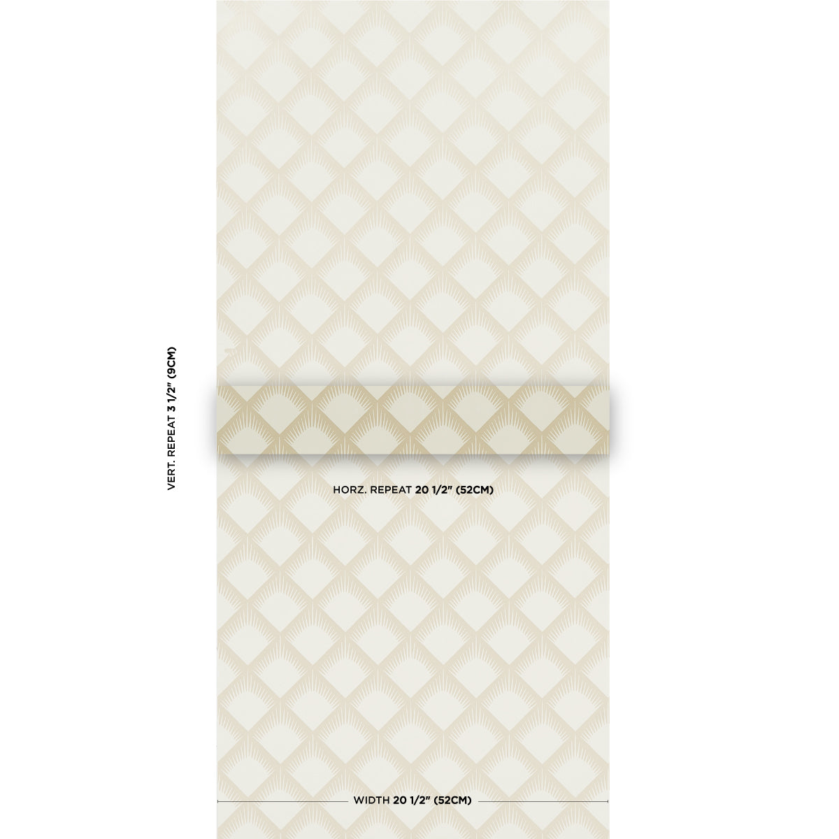 Schumacher Maize Soft Gold Wallpaper - Eade's Wallpaper