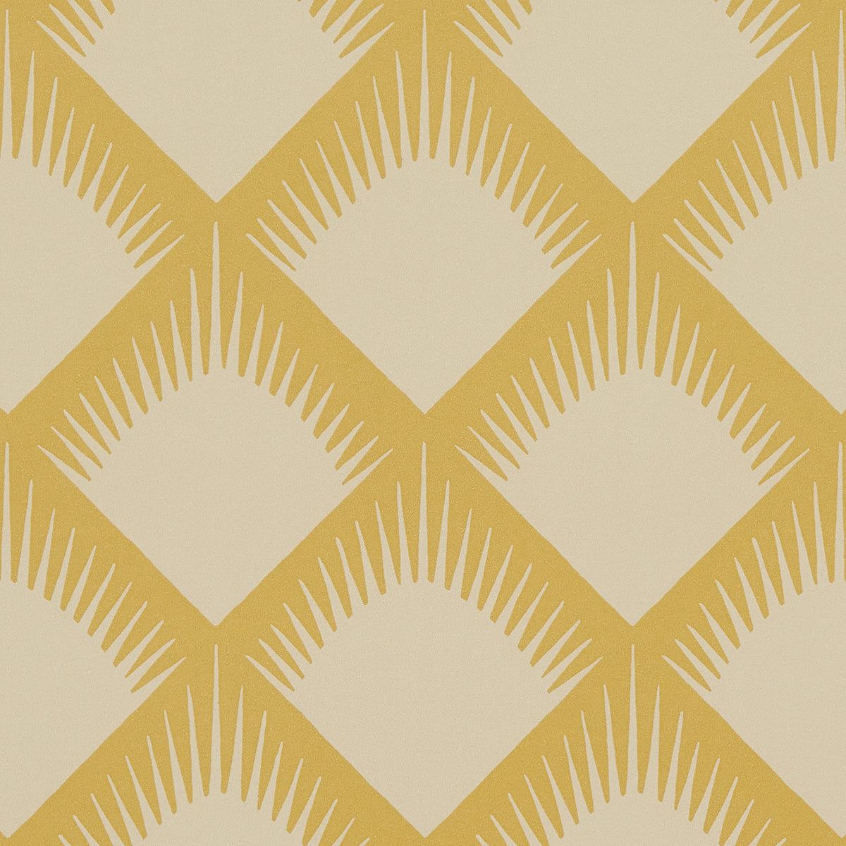 Schumacher Maize Mustard Wallpaper - Eade's Wallpaper