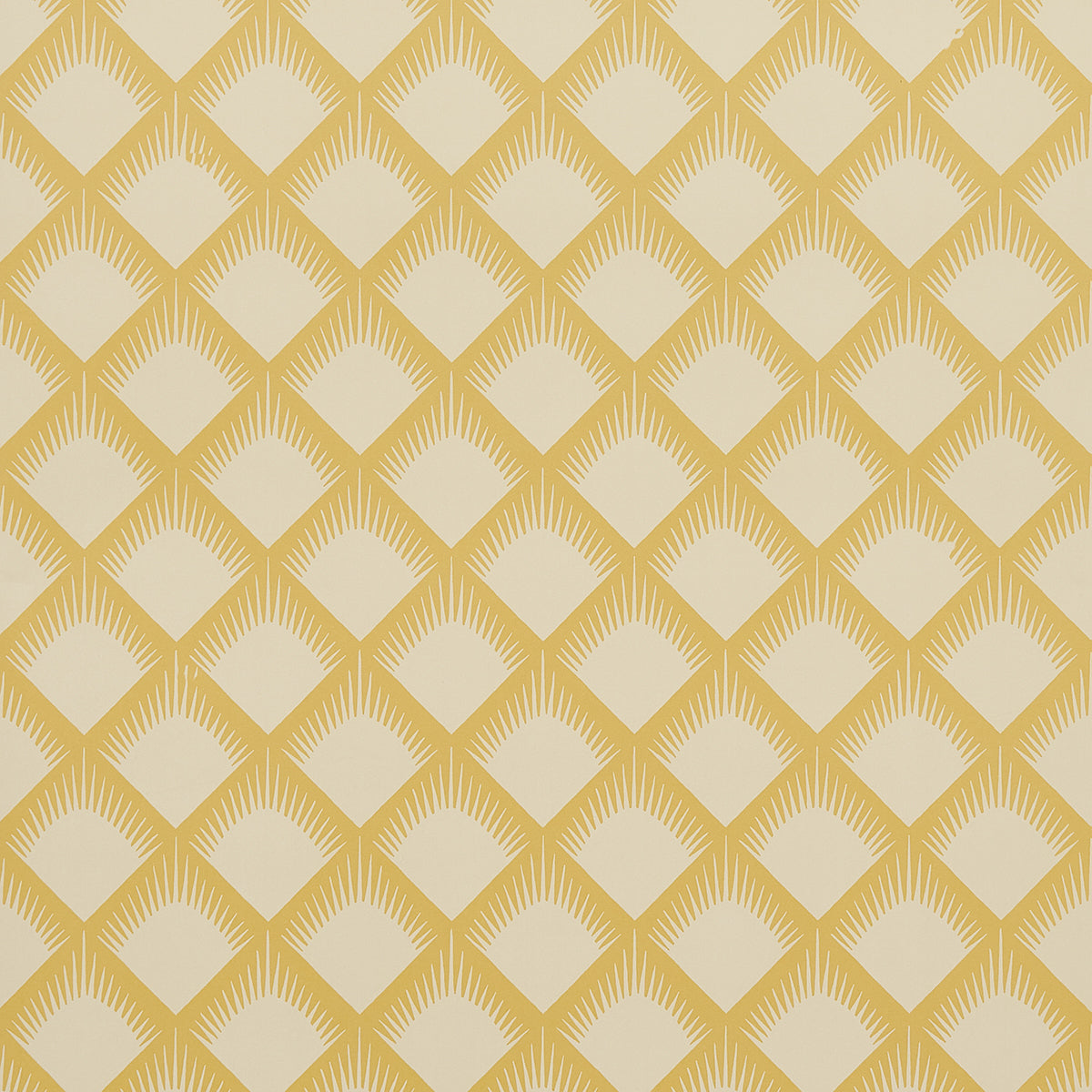 Schumacher Maize Mustard Wallpaper - Eade's Wallpaper