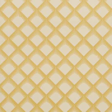 Schumacher Maize Mustard Wallpaper - Eade's Wallpaper