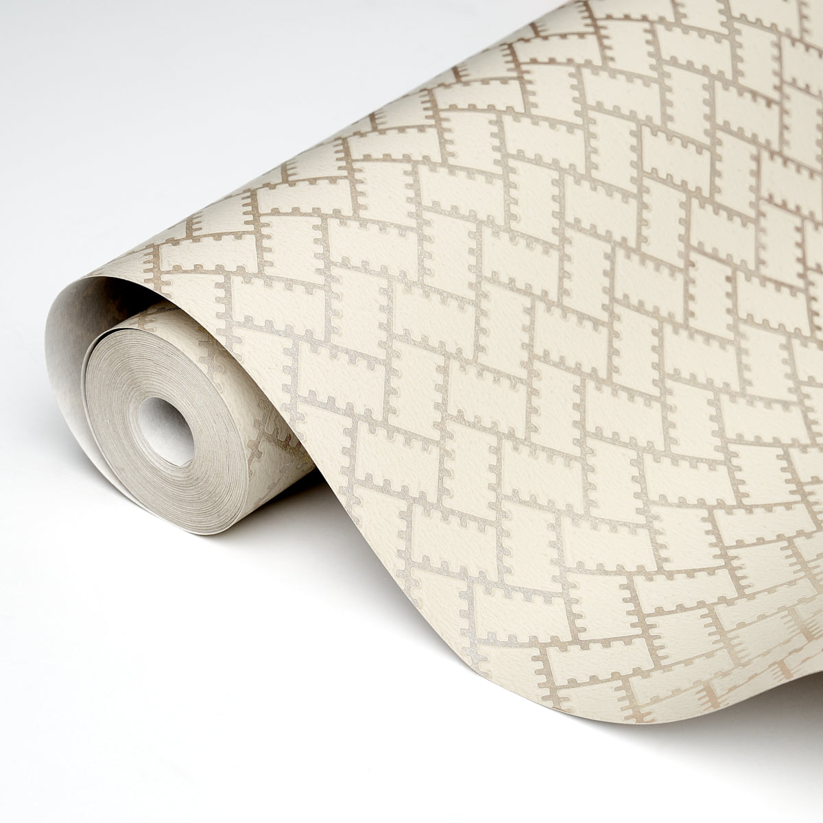 Schumacher Parterre Gold Wallpaper - Eade's Wallpaper