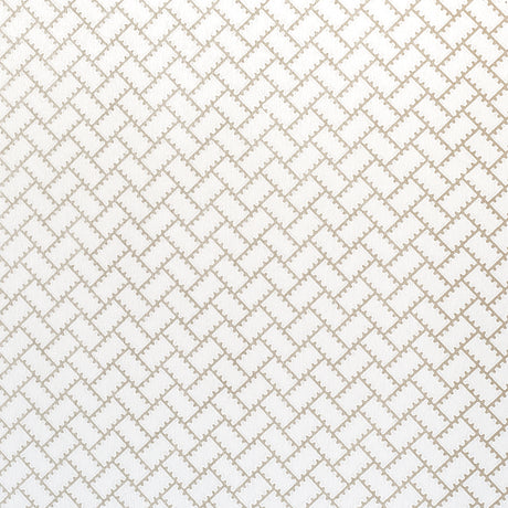 Schumacher Parterre Silver Wallpaper - Eade's Wallpaper