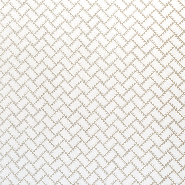 Schumacher Parterre Silver Wallpaper - Eade's Wallpaper