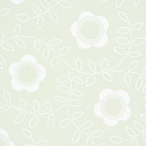 Schumacher Tudor Rose Pistachio Wallpaper