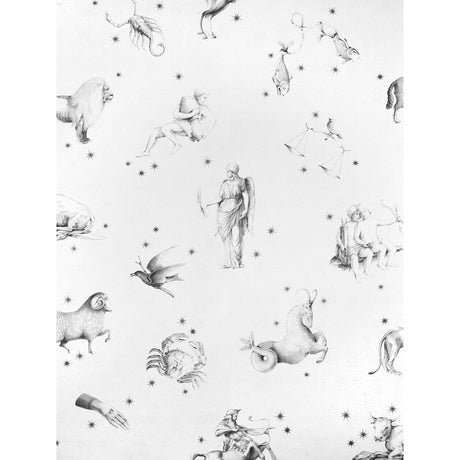 Schumacher Pilar Panel Set Grisaille Wallpaper - Eade's Wallpaper