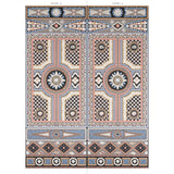 Schumacher Shell Grotto Panel A Onyx Multi Wallpaper - Eade's Wallpaper