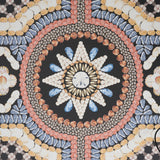 Schumacher Shell Grotto Panel A Onyx Multi Wallpaper - Eade's Wallpaper