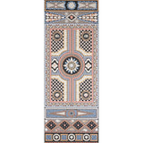 Schumacher Shell Grotto Panel A Onyx Multi Wallpaper - Eade's Wallpaper
