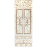 Schumacher Shell Grotto Panel A Sand Wallpaper - Eade's Wallpaper