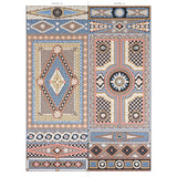 Schumacher Shell Grotto Panel B Onyx Multi Wallpaper - Eade's Wallpaper