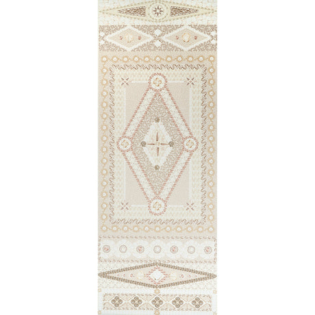 Schumacher Shell Grotto Panel B Sand Wallpaper - Eade's Wallpaper