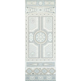 Schumacher Shell Grotto Panel A Seafoam Wallpaper