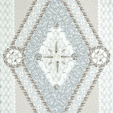 Schumacher Shell Grotto Panel B Seafoam Wallpaper