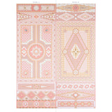 Schumacher Shell Grotto Panel A Coral Wallpaper - Eade's Wallpaper