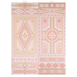 Schumacher Shell Grotto Panel B Coral Wallpaper - Eade's Wallpaper