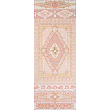 Schumacher Shell Grotto Panel B Coral Wallpaper - Eade's Wallpaper