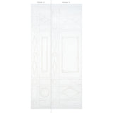 Schumacher Swedish Manor Panel B White Wallpaper - Eade's Wallpaper
