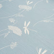 Schumacher 5015191 LA LIBELLULE SILK in CIEL Wallpaper - TEX