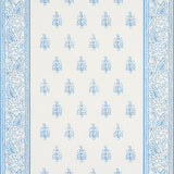 Schumacher Katsura Stripe Ii Chambray Wallpaper