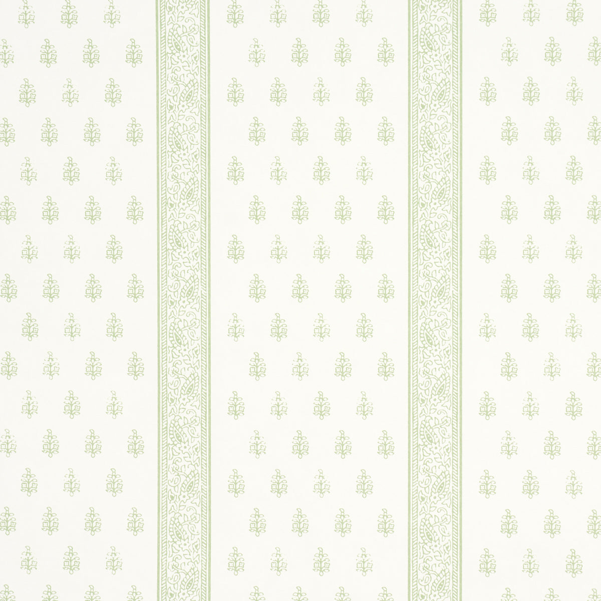 Schumacher Katsura Stripe Ii Leaf Wallpaper