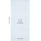 Schumacher Arita Block Print Cornflower Wallpaper