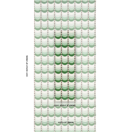 Schumacher Sintra Green Wallpaper - Eade's Wallpaper