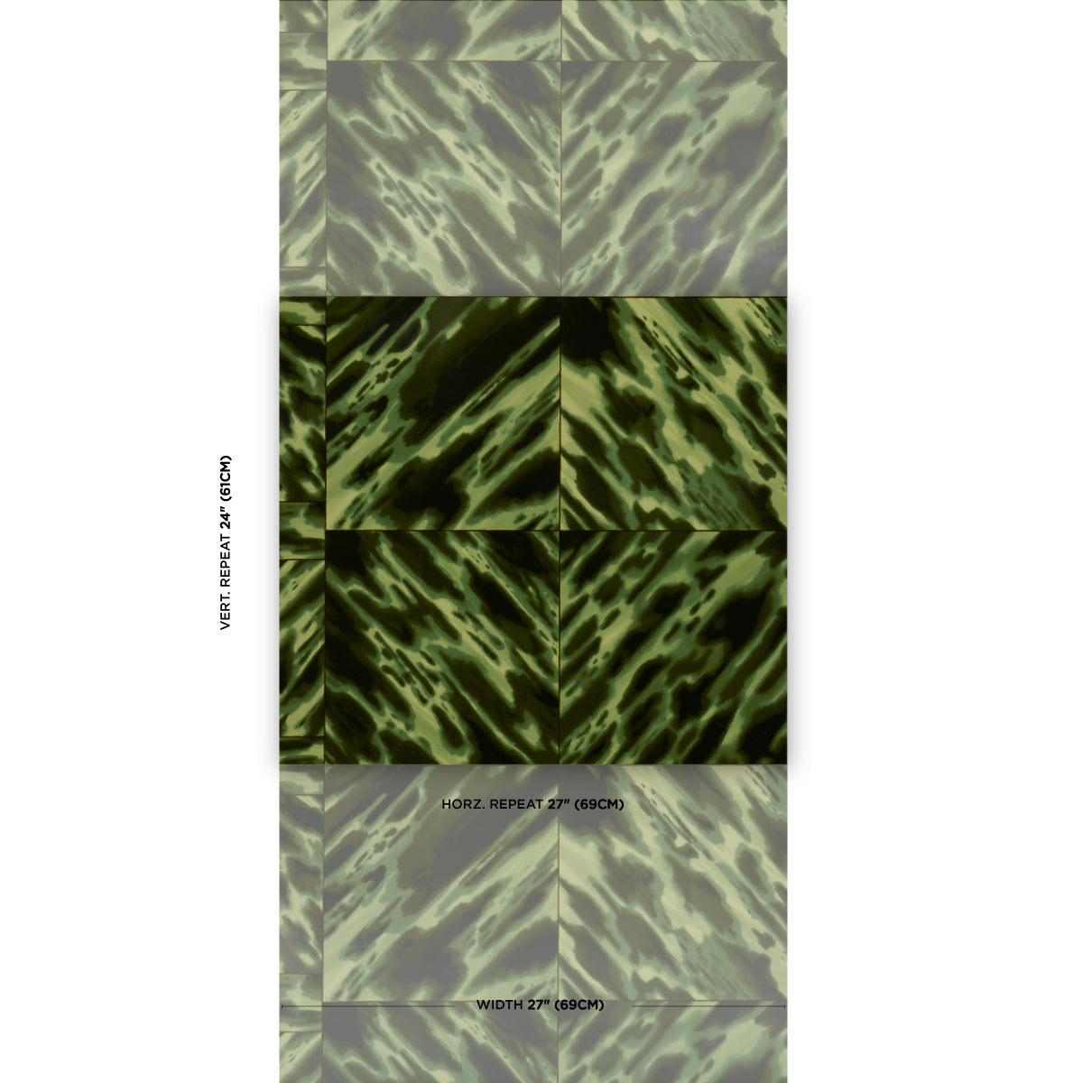 Schumacher Tortoise Shell Amazon Wallpaper - Eade's Wallpaper
