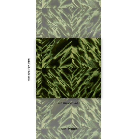 Schumacher Tortoise Shell Amazon Wallpaper - Eade's Wallpaper