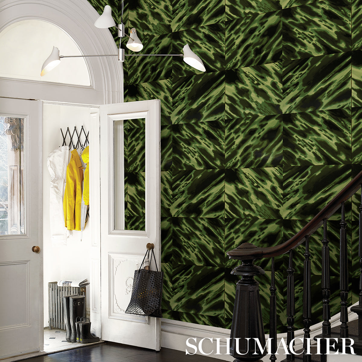 Schumacher Tortoise Shell Amazon Wallpaper - Eade's Wallpaper