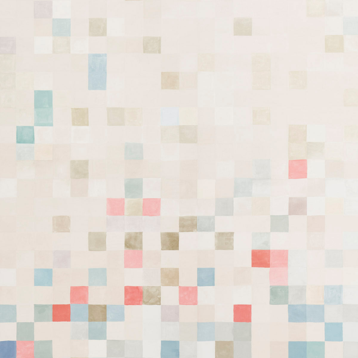 Schumacher Madame De Pixel Panel Set Multi Wallpaper - Eade's Wallpaper