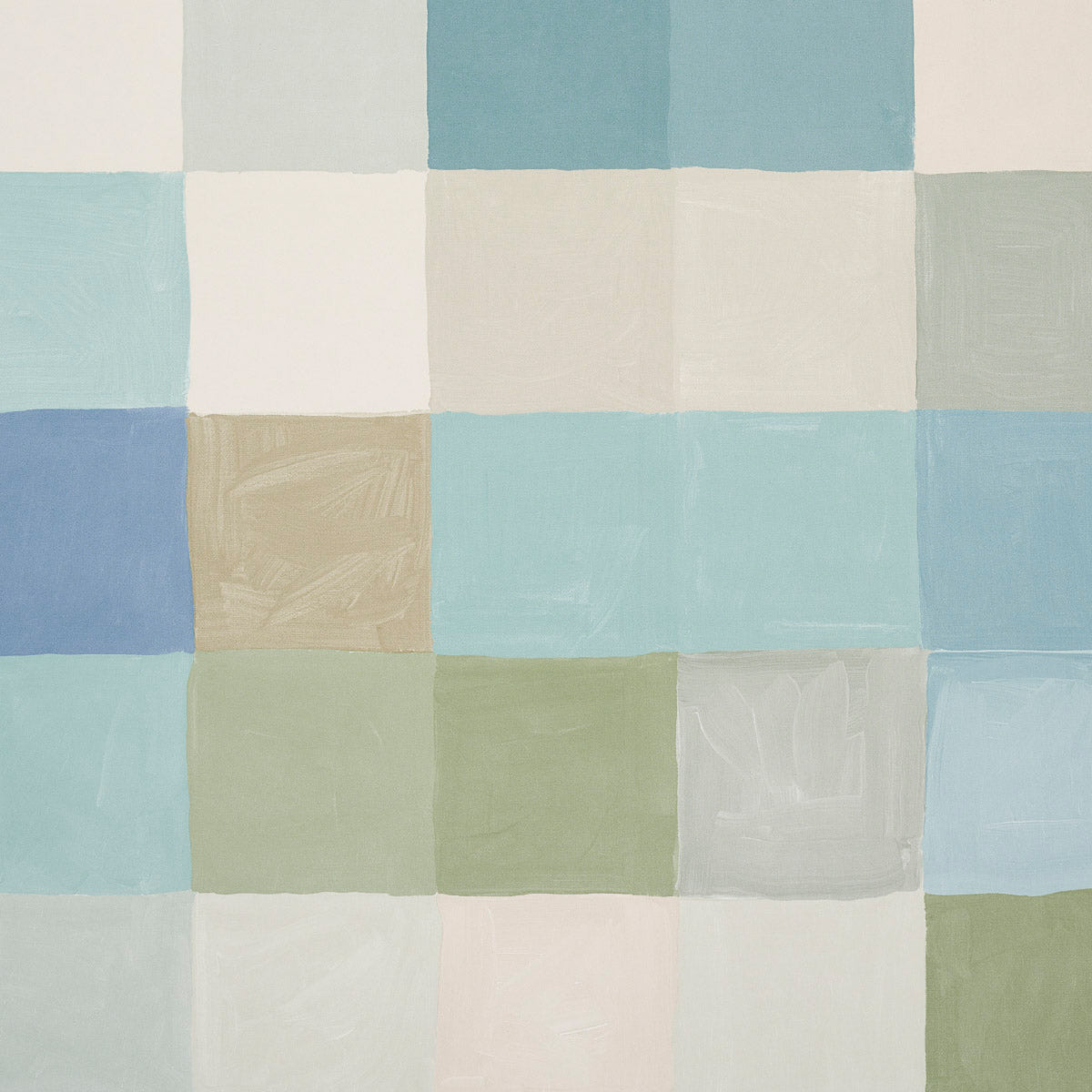 Schumacher Madame De Pixel Panel Set Multi Wallpaper - Eade's Wallpaper