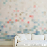 Schumacher Madame De Pixel Panel Set Multi Wallpaper - Eade's Wallpaper