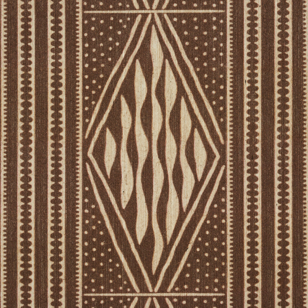 Schumacher Cassava Tobacco Wallpaper
