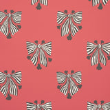 Schumacher Bow-Wow-Wow Red Wallpaper