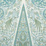 Schumacher Colmery Paisley Panel Set Peacock Wallpaper
